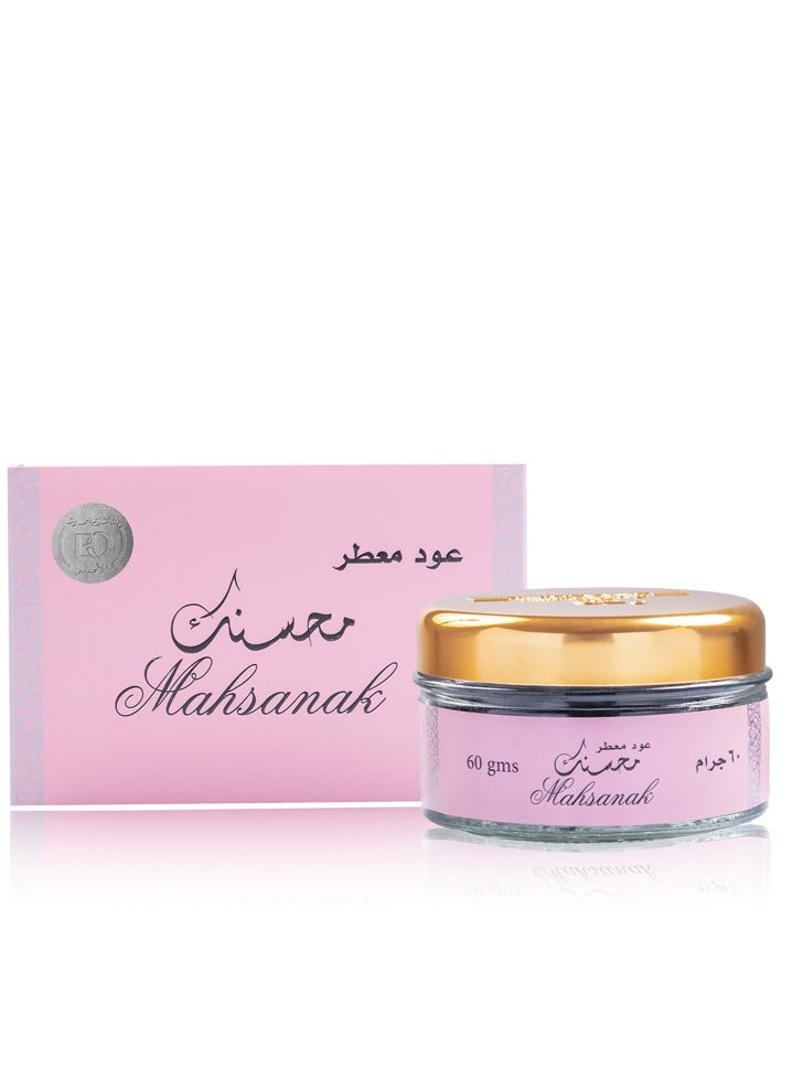 بانافع بخور عود معطر محسنك – 60 غرام - Image 1